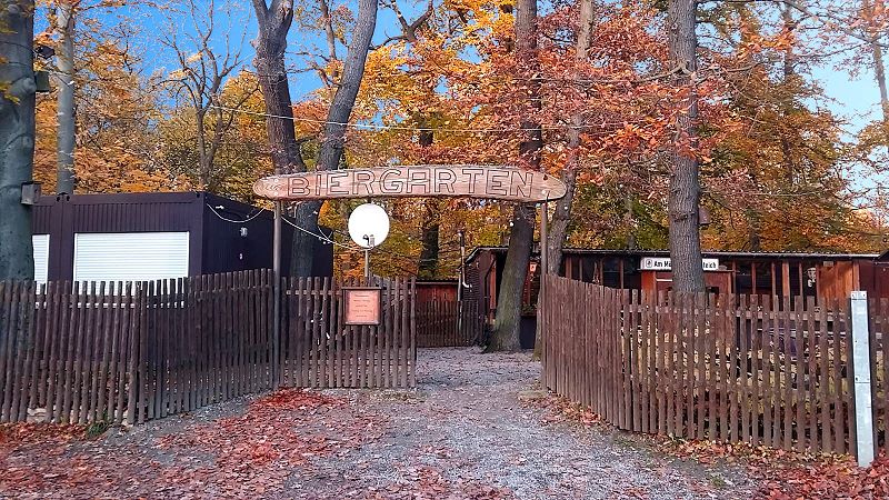Eingang Biergarten Blankenburg